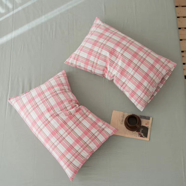 Woven Washed Cotton Single Product Pillowcase