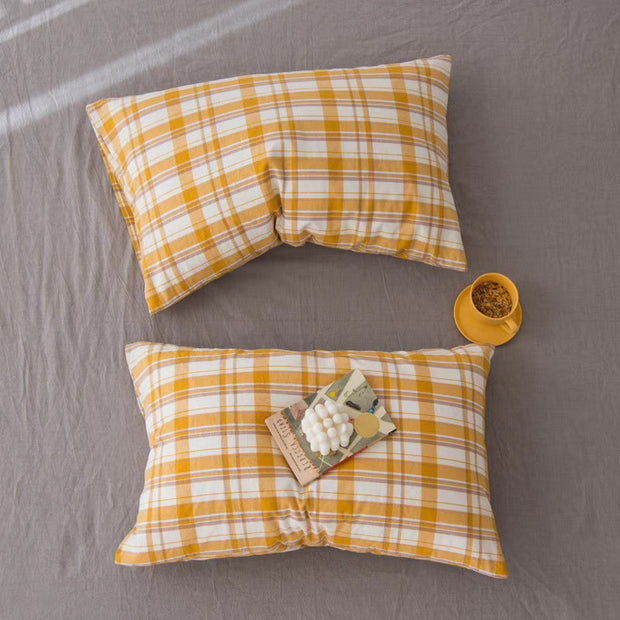 Woven Washed Cotton Single Product Pillowcase