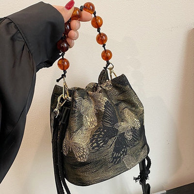 Small New Chinese Style Traditional Shoulder Messenger Bag Han Chinese Clothing Accessories