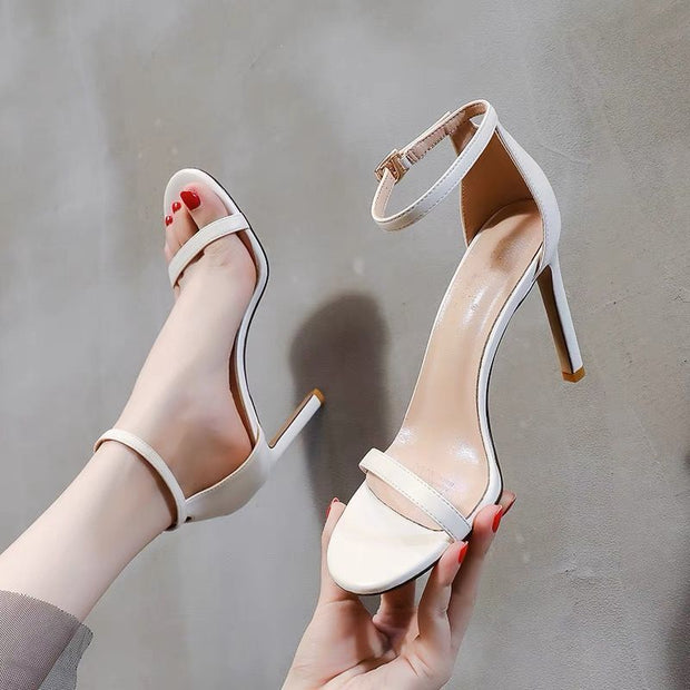 Women's Stiletto Open Toe High Heels