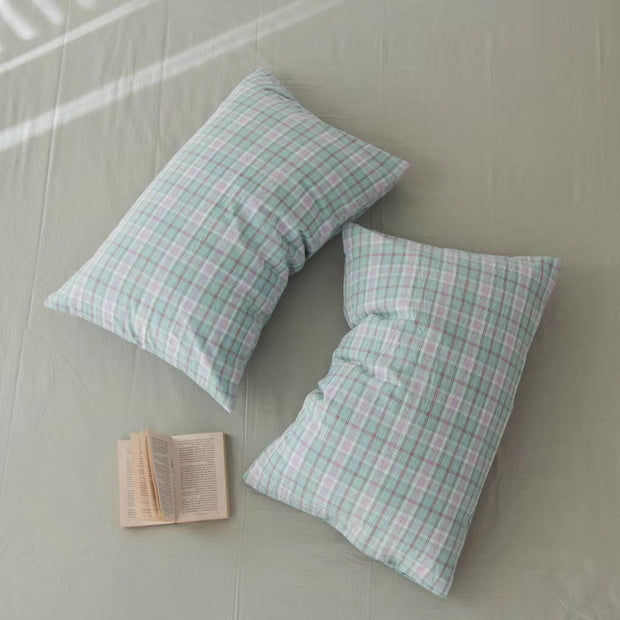 Woven Washed Cotton Single Product Pillowcase