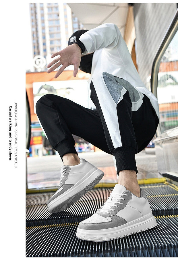 Breathable Invisible Height Increasing Insole Men's Shoes Soft Sole